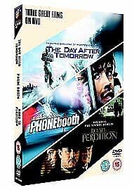 Phone Booth/The Day After Tomorrow/Road To Perdition DVD (2006) Colin Farrell, Pre-Owned Region 2