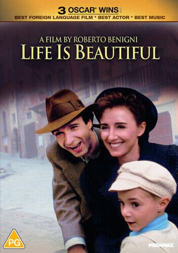 Life Is Beautiful DVD (2020) Roberto Benigni Cert PG Pre-Owned Region 2