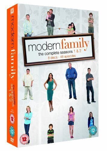 Modern Family: The Complete Seasons 1 & 2 DVD (2011) Ed O’Neill Cert 12 8 Discs Pre-Owned Region 2