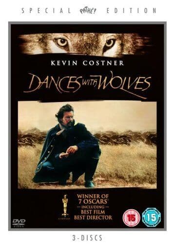 Dances With Wolves DVD (2006) Kevin Costner Cert 15 Pre-Owned Region 2