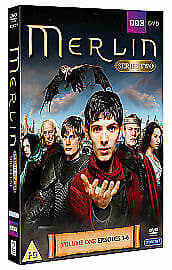 Merlin: Series 2 - Volume 1 DVD (2009) Colin Morgan Cert PG 3 Discs Pre-Owned Region 2