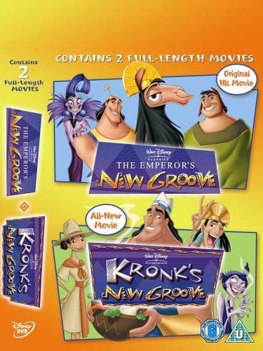 Kronk’s New Groove/Emperor’s New Groove DVD (2005) Mark Dindal, Bour (DIR) Cert Pre-Owned Region 2