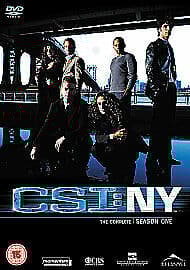 CSI New York: Complete Season 1 DVD (2010) Gary Sinise Cert 15 Pre-Owned Region 2
