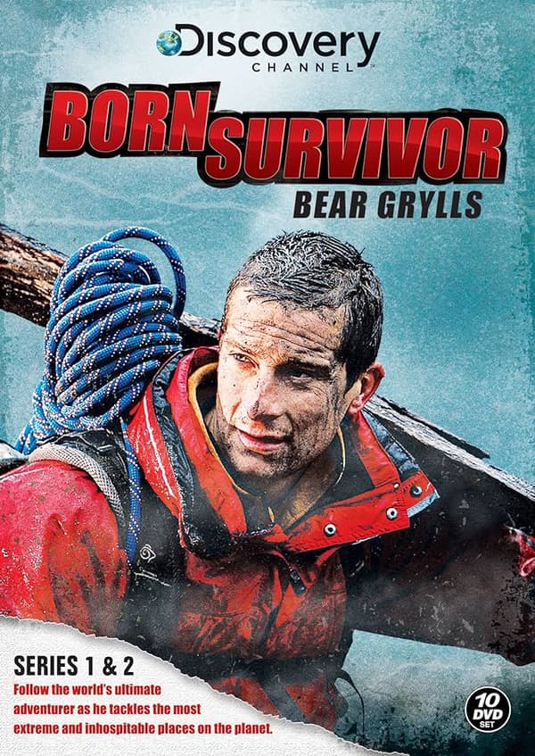 BORN SURVIVOR BEAR GRYLLS DVD Pre-Owned Region 2