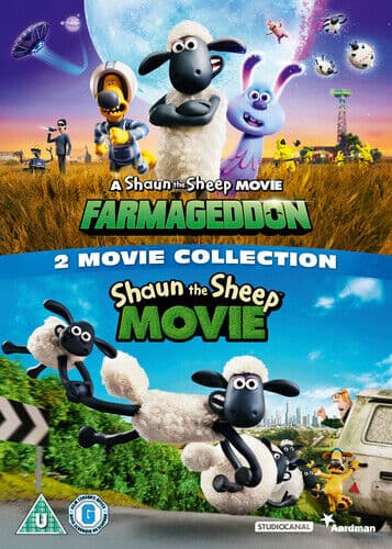 Shaun The Sheep: 2 Movie Collection DVD (2020) Richard Starzak Cert U 2 Discs Pre-Owned Region 2
