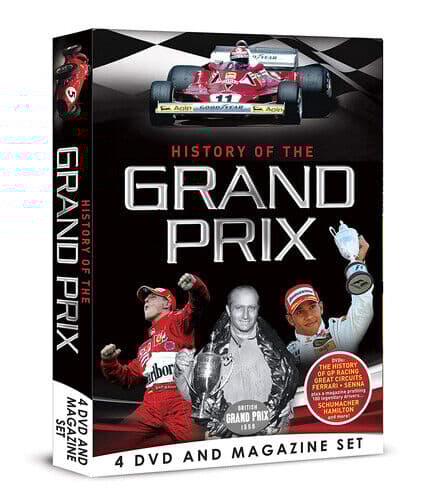 History Of The Grand Prix DVD (2018) Cert E 4 Discs Pre-Owned Region 2