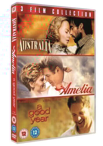 Australia/Amelia/A Good Year DVD Baz Luhrmann Cert 12 3 Discs Pre-Owned Region 2