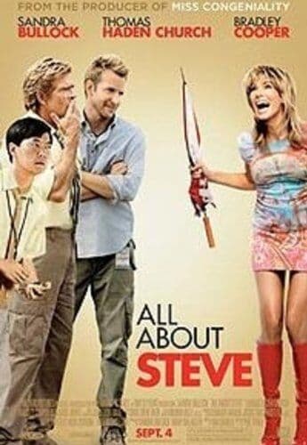 All About Steve DVD (2010) Sandra Bullock, Traill (DIR) Cert 12 Pre-Owned Region 2