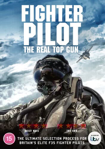 Fighter Pilot - The Real Top Gun DVD (2021) Cert 15 Pre-Owned Region 2