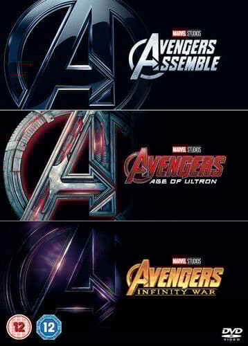 Avengers: 3-movie Collection DVD (2018) Robert Downey Jr, Whedon (DIR) Cert 12 Pre-Owned Region 2