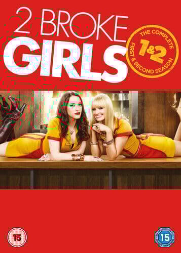 2 Broke Girls: The Complete First & Second Season DVD (2013) Kat Dennings Cert Pre-Owned Region 2