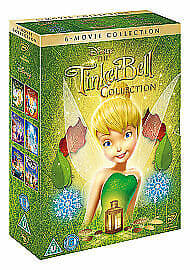 Tinker Bell Collection DVD (2015) Bradley Raymond Cert U 6 Discs Pre-Owned Region 2