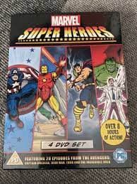 Marvel Superheroes DVD (2011) The Mighty Thor Cert PG 4 Discs Pre-Owned Region 2