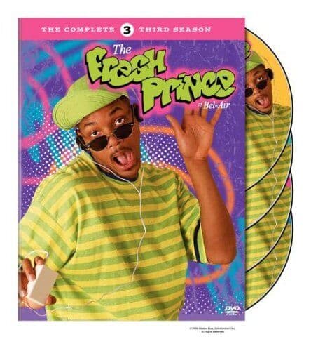 The Fresh Prince Of Bel-Air: The Complete Third Season DVD (2006) Will Smith Pre-Owned Region 2