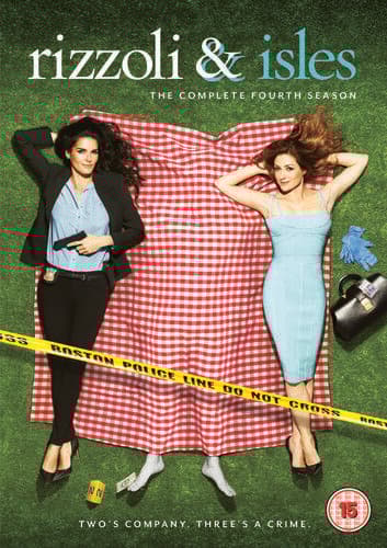 Rizzoli & Isles: The Complete Fourth Season DVD (2014) Angie Harmon Cert 15 4 Pre-Owned Region 2