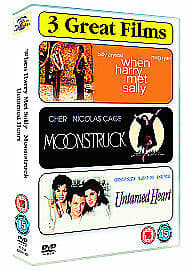 When Harry Met Sally/Moonstruck/Untamed Heart DVD (2007) Billy Crystal, Reiner Pre-Owned Region 2
