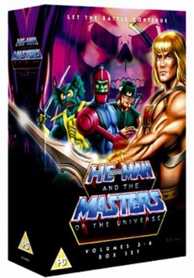 He-Man And The Masters Of The Universe: Volumes 4-6 DVD (2005) Norm Prescott Pre-Owned Region 2