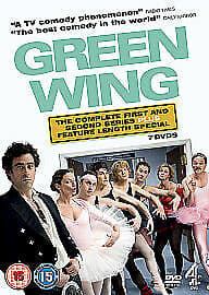 Green Wing: Series 1 & 2 + Special DVD (2013) Tamsin Greig Cert Tc Pre-Owned Region 2