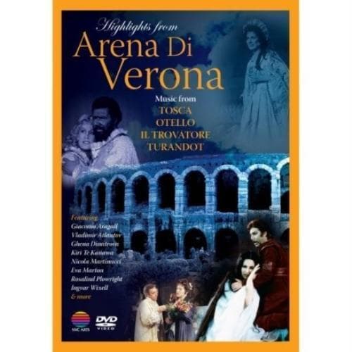 Highlights From Arena Di Verona DVD (2009) Giacomo Puccini Cert E Pre-Owned Region 2