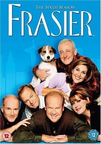 Frasier: The Complete Season 6 DVD (2008) Kelsey Grammer, Fryman (DIR) Cert 12 Pre-Owned Region 2