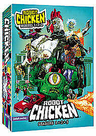 Robot Chicken: Seasons 1-3 DVD (2009) Mike Fasolo Cert 15 6 Discs Pre-Owned Region 2
