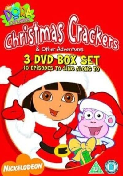Dora The Explorer: Christmas Crackers/Holiday Adventures DVD (2009) Cert U 3 Pre-Owned Region 2