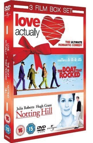 The Boat That Rocked/Love Actually/Notting Hill DVD (2010) Philip Seymour Pre-Owned Region 2