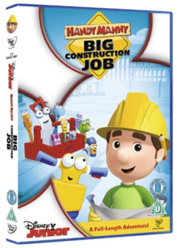 Handy Manny: Big Construction Job DVD (2012) Wilmer Valderrama Cert U Pre-Owned Region 2