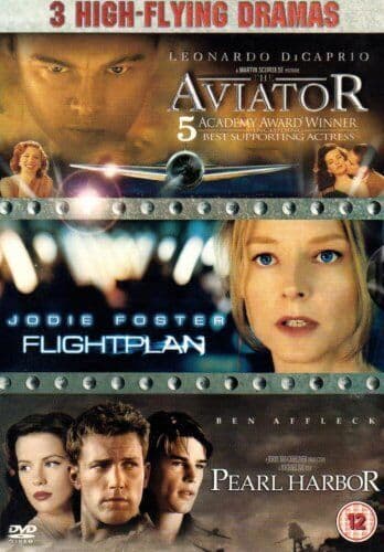Pearl Harbor/Flight Plan/The Aviator [DV DVD Pre-Owned Region 2