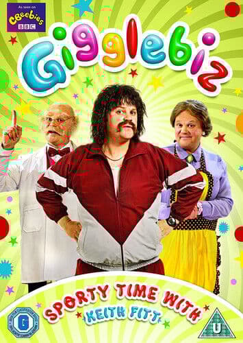 Gigglebiz: Sporty Time With Keith Fitt DVD (2016) Justin Fletcher Cert U Pre-Owned Region 2