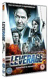 Leverage: Complete Season 1 DVD (2010) Timothy Hutton Cert 12 4 Discs Pre-Owned Region 2