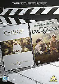 Gandhi/Out Of Africa DVD (2008) Ben Kingsley, Attenborough (DIR) Cert Tc 2 Pre-Owned Region 2