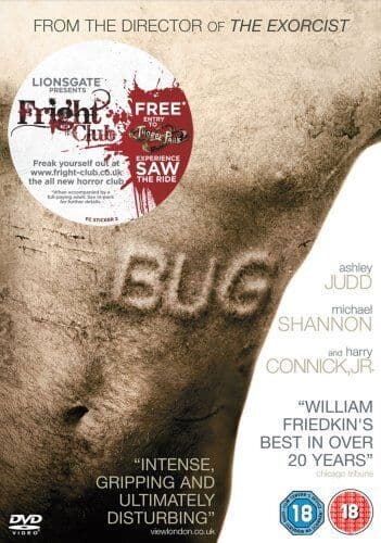 Bug DVD (2008) Ashley Judd, Friedkin (DIR) Cert 18 Pre-Owned Region 2