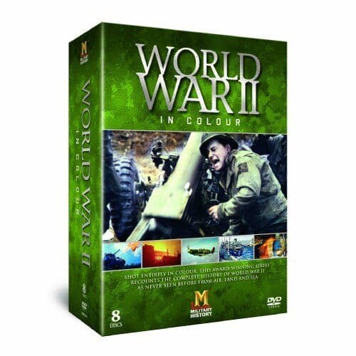 World War II In Colour DVD Cert E 8 Discs Pre-Owned Region 2