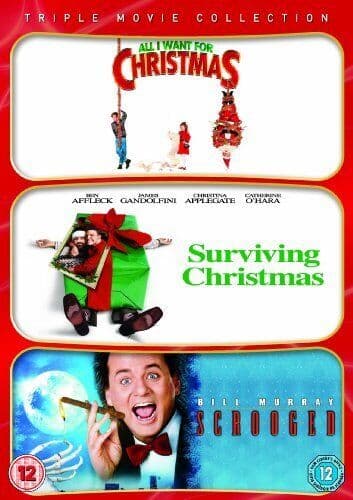 All I Want For Christmas/Surviving Christmas/Scrooged DVD (2012) Leslie Pre-Owned Region 2