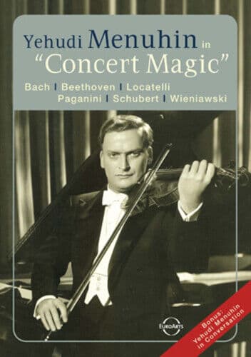 Yehudi Menuhin: Concert Magic DVD (2010) Cert E Pre-Owned Region 2