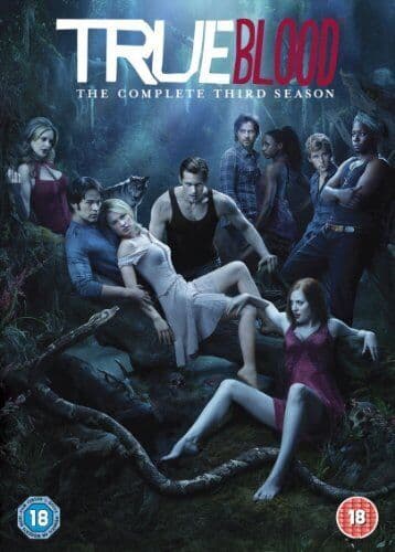 True Blood: The Complete Third Season DVD (2011) Anna Paquin Cert 18 5 Discs Pre-Owned Region 2