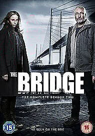 The Bridge: The Complete Season Two DVD (2014) Sofia Helin Cert 15 3 Discs Pre-Owned Region 2