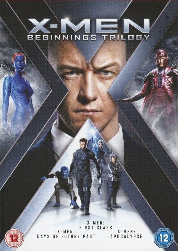 X-men: Beginnings Trilogy DVD (2017) Michael Fassbender, Singer (DIR) Cert 12 3 Pre-Owned Region 2