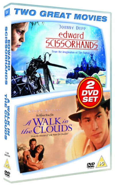 Edward Scissorhands/A Walk In The Clouds DVD (2007) Keanu Reeves, Arau (DIR) Pre-Owned Region 2