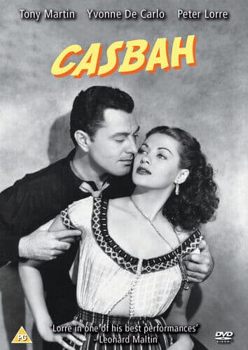 Casbah DVD (2013) Peter Lorre, Berry (DIR) Cert PG Pre-Owned Region 2