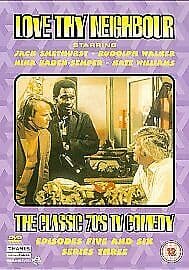 Love Thy Neighbour: Series 3 - Episodes 5 And 6 DVD (2005) Jack Smethurst, Pre-Owned Region 2