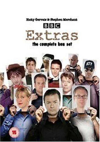 Extras: The Complete Collection DVD (2008) Ricky Gervais Cert 15 5 Discs Pre-Owned Region 2