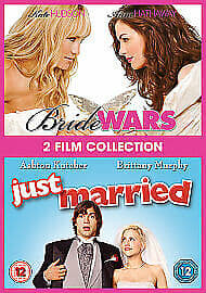 Bride Wars/Just Married DVD (2014) Anne Hathaway, Winick (DIR) Cert 12 2 Discs Pre-Owned Region 2