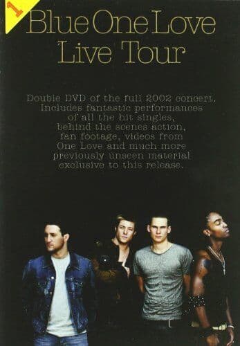 Blue: One Love - Live Tour DVD (2003) Blue Cert E 2 Discs Pre-Owned Region 2