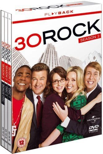 30 Rock: Season 2 DVD (2009) Tina Fey Cert 12 3 Discs Pre-Owned Region 2