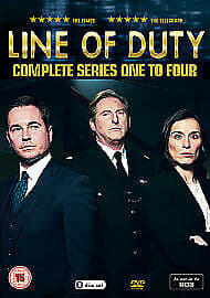 Line Of Duty: Complete Series One To Four DVD (2017) Lennie James Cert 15 8 Pre-Owned Region 2