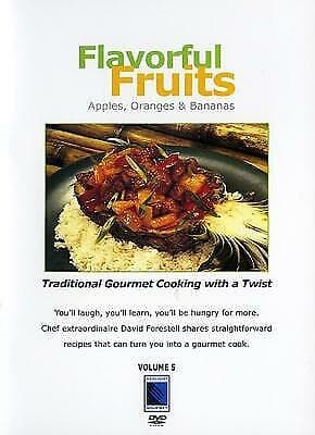 Gourmet Cooking: Flavourful Fruits DVD (2008) David Forestell Cert E Pre-Owned Region 2