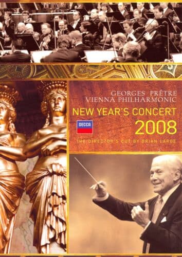 New Year’s Concert: 2008 - Wiener Philharmoniker (Pretre) DVD (2008) Georges Pre-Owned Region 2