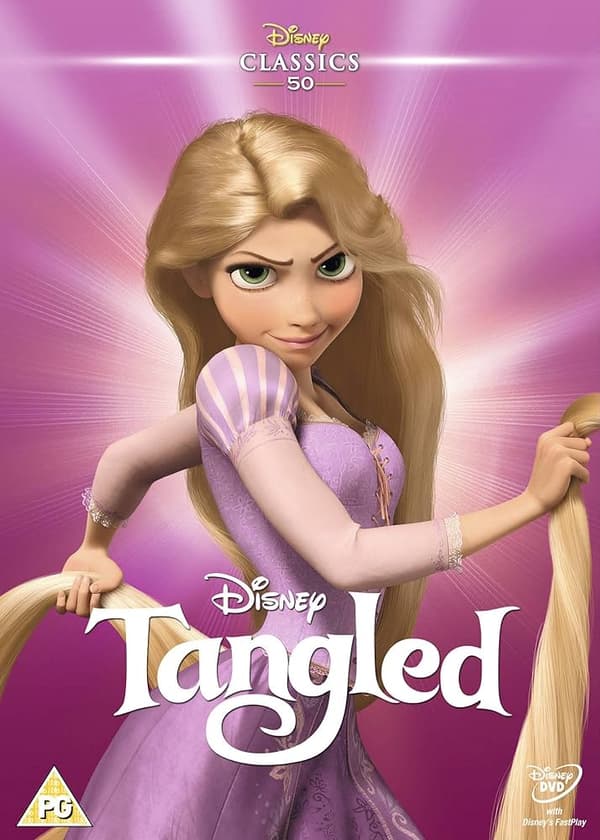 Tangled (2011) (Limited Edition Artwork DVD Pre-Owned Region 2